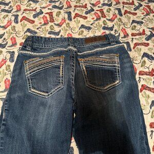 Womens Rock & Roll Denim Bootcut Jeans 26X38